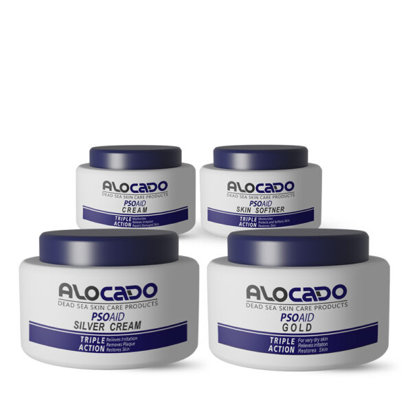Alocado-Body-Kit-Unboxed Alocado Gold + Alocado SilVER +Alocado Skin Softner + Alocado Cream
